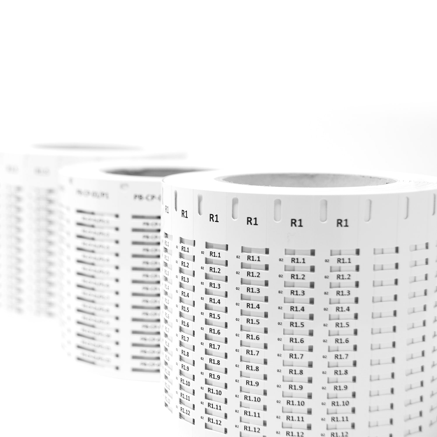 GRAFOPLAST SRL - GRATCT20W TESSERA FILO PVC BIANCO 20X4MM 6000PZ