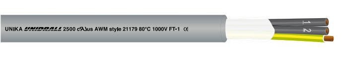 KU DISTRIBUTION SRL - KUD32255M UNIDRALL 2500 CULUS 25G0.75 GRIGIO RAL70