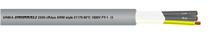 KU DISTRIBUTION SRL - KUD32054B UNIDRALL 2500 CULUS 5G0.50 GRIGIO RAL700