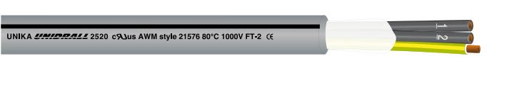 KU DISTRIBUTION SRL - KUD36073B UNIDRALL 2520 7X0.34 GRIGIO RAL7001 DIN4