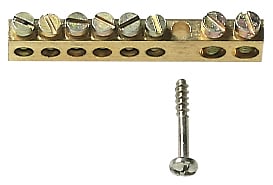 VIMAR SPA - VIWV51808 MORSETTIERA OTTONE 8 FORI