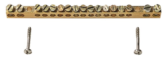 VIMAR SPA - VIWV51816 MORSETTIERA OTTONE 17 FORI