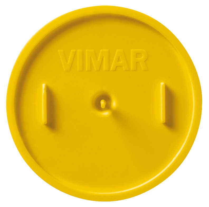 VIMAR SPA - VIWV71011 COPERCHIO ANTIMALTA D60MM GIALLO
