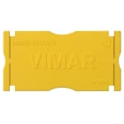 VIMAR SPA - VIWV71550 SEPARATORE PER SCAT.INC.RETT.GIALLO
