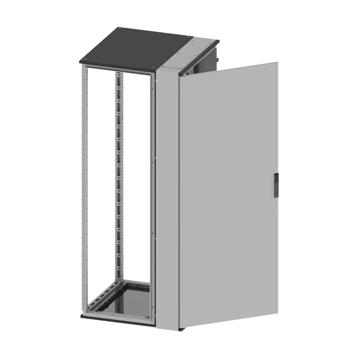 DKC-RAMBLOCK - RMBR5CVCE20280 Vano cavi con apertura laterale per CQE, dimensioni 2000 x 200 x 800 mm (AxLxP)