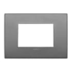 VIMAR SPA - VIW19653.02 Placca Classic 3M ardesia matt