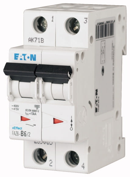 EATON - EAO239088 FAZ6-B16/2 INT. MT 6KA 2P B 16A