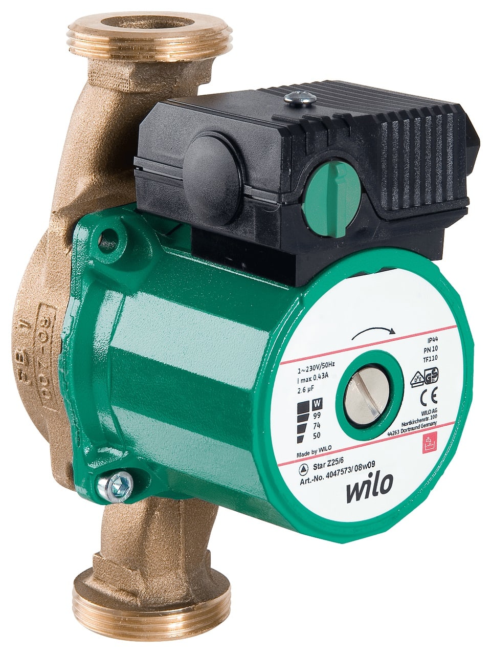WILO ITALIA - WIL4047573 POMPA STANDARD CON ROTORE BAGNATO WILO