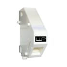 ZELIATECH - NPRWPCDBXB1W ADATTATORE KEYSTONE PER GUIDA DIN, IP20