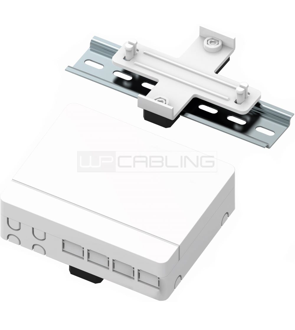 ZELIATECH - NPRWPCFCBI0104 SCATOLA FTTH PER 4 FIBRE DA PARETE/GUIDA
