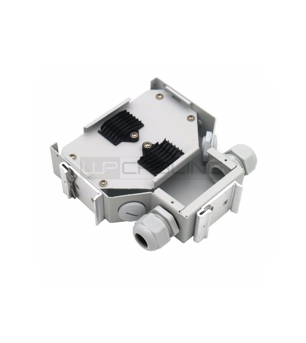 ZELIATECH - NPRWPCFPB06G BOX OTTICO SU GUIDA DIN PER 12 FIBRE