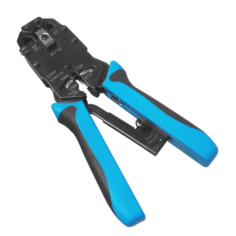ZELIATECH - NPRWPCTLA003 PINZA PROFESS. PER CRIMPARE RJ11,RJ12,RJ