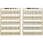 WAGO ITALIA SRL - WAG249-602 SCHEDA WSB MARCATO 61-70 10X VERT BIANCO