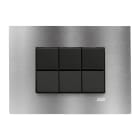 ABB SPA - ABBZ0310OX Z2373.1 OX PLACCA ACCIAIO INOSSIDABILE 3