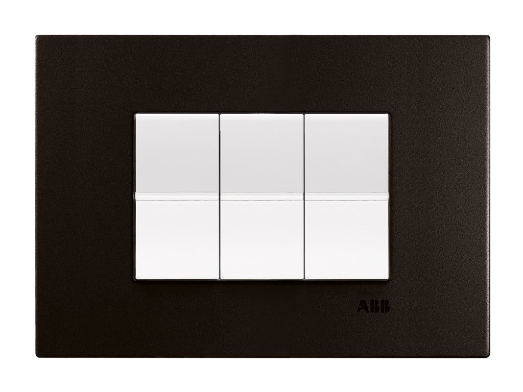 ABB SPA - ABBZ0310NS Z2373.1 NS PLACCA ACCIAIO NERO 3M